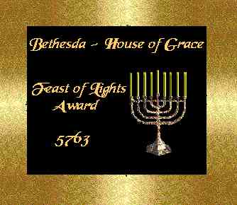 Award From Abraham and Deborah's ~Bethesda - House of Grace~